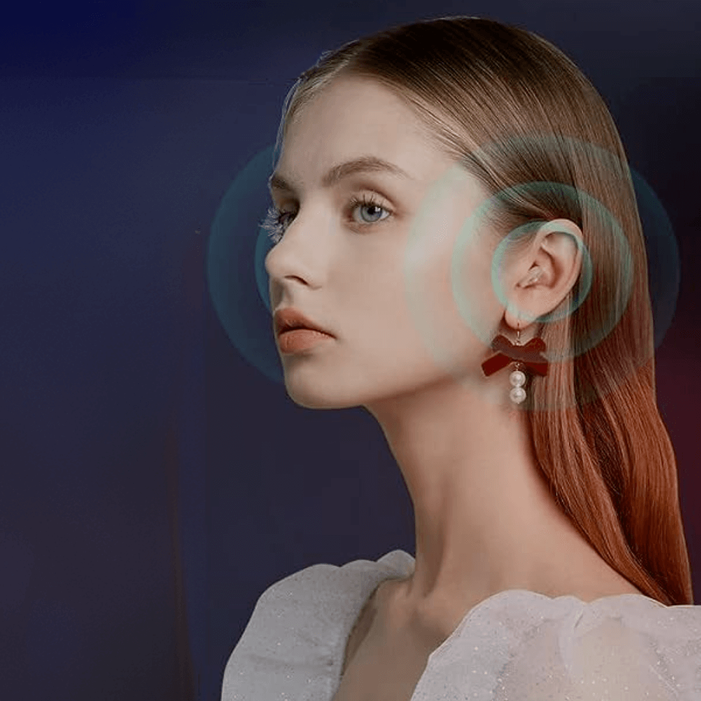 Oppladbar usynlig høreapparat