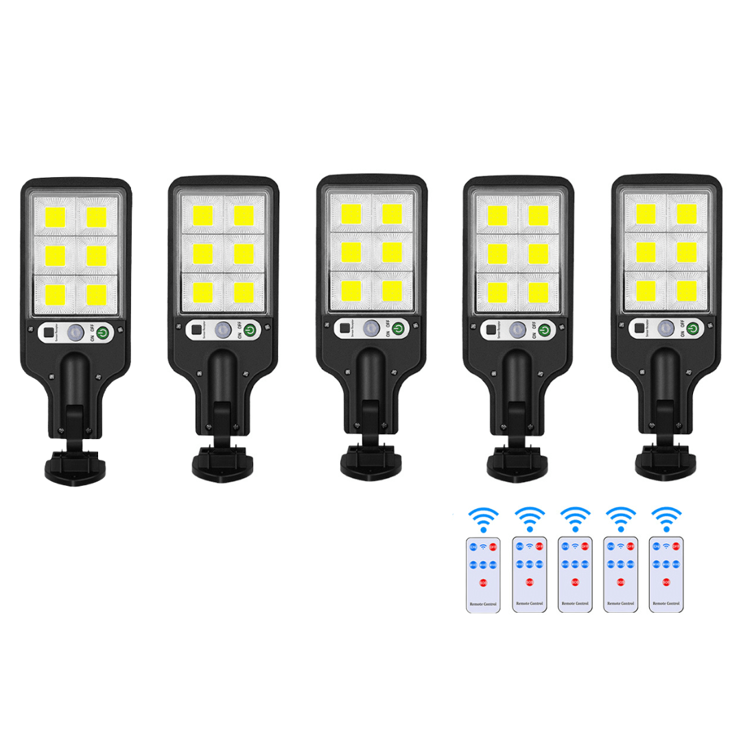 Norvo | Solar LED utendørs spotlight med bevegelsessensor