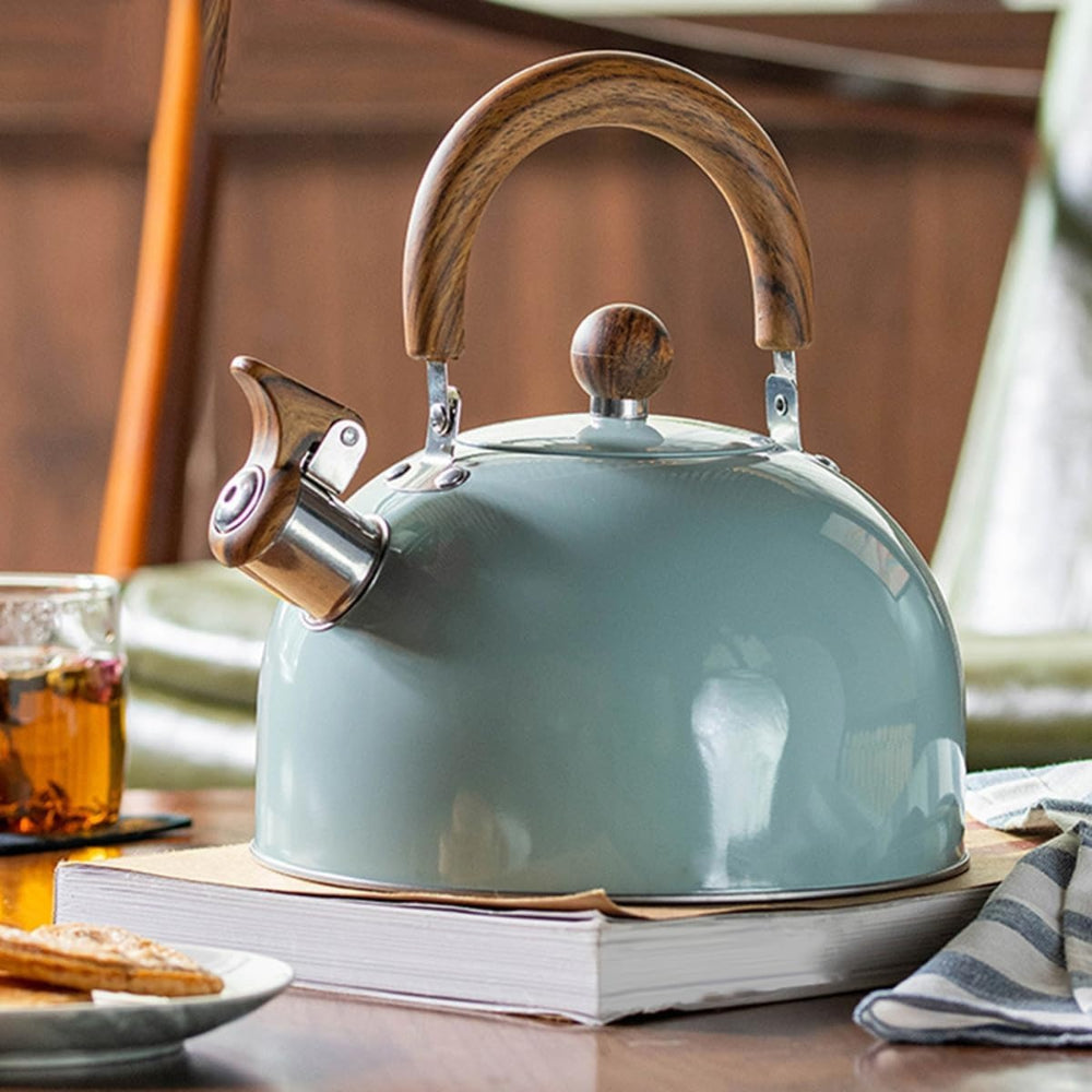 Norvo | Velvettle rustfritt stål fløytekjele – Elegant design, rask koking og induksjonskompatibel (3L)