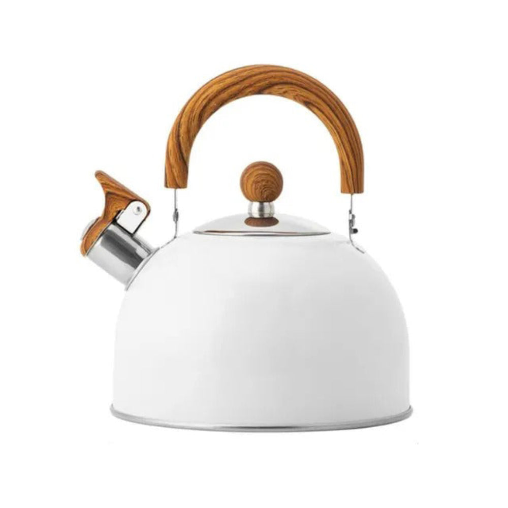 Norvo | Velvettle rustfritt stål fløytekjele – Elegant design, rask koking og induksjonskompatibel (3L)