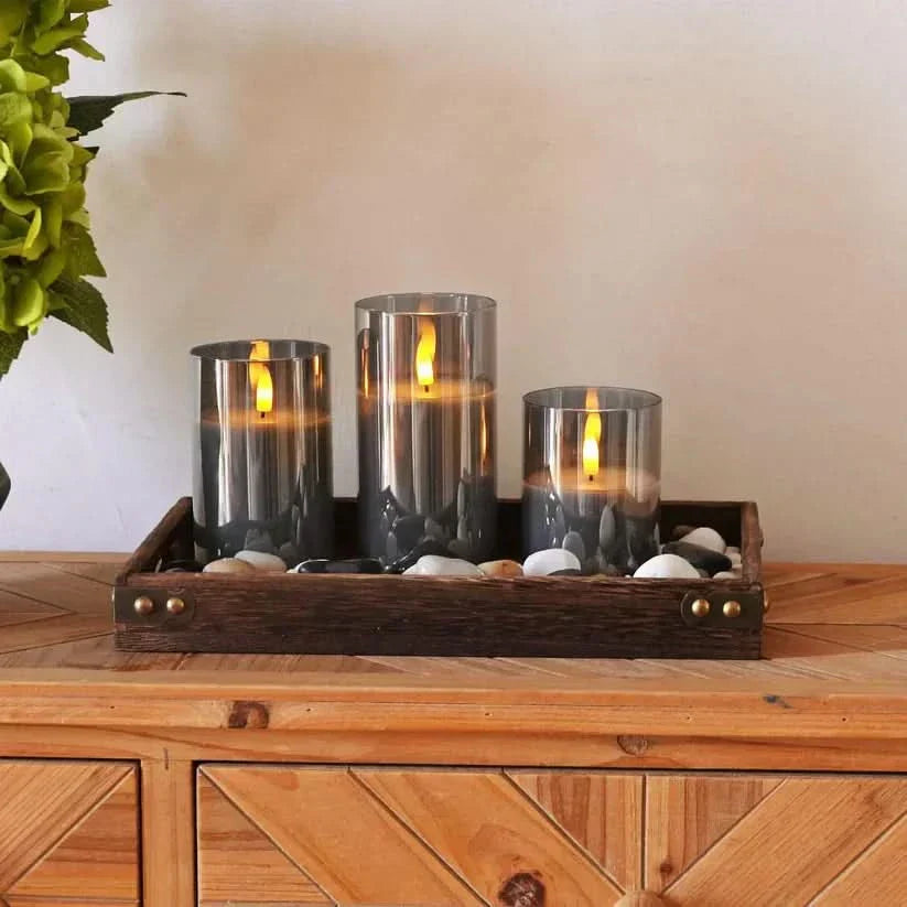 Norvo | SAFEGLOW CANDLES – Oppladbare LED-lys for en trygg og stemningsfull atmosfære hjemme
