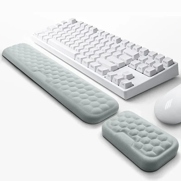 Norvo | Tastatur- og mus håndleddsstøttepute | Ergonomisk håndleddsbeskytter