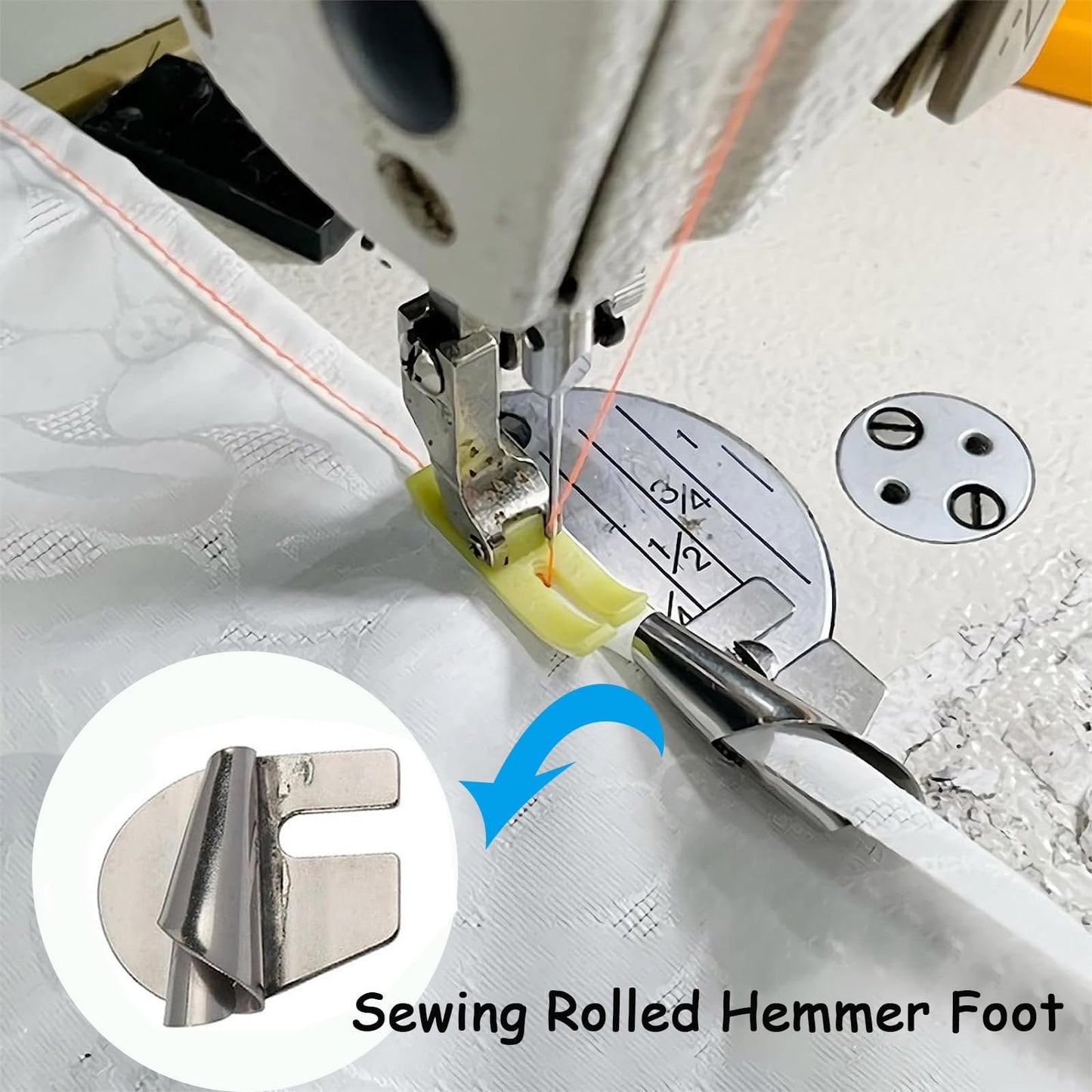 Norvo | Master - Precision-Roll Hemming Foot 1+2 Gratis!