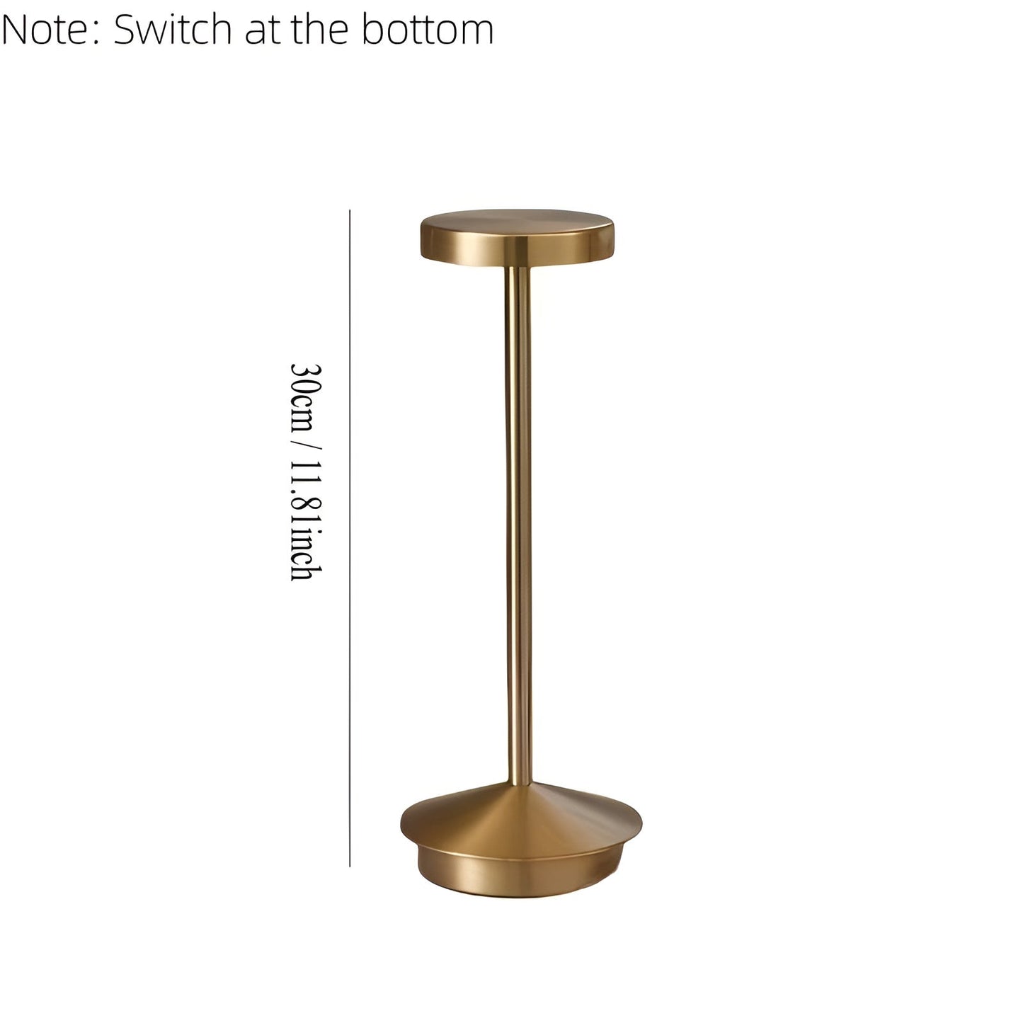 Norvo | Elegant Tarion Lampe – Trådløs LED med Berøringskontroll