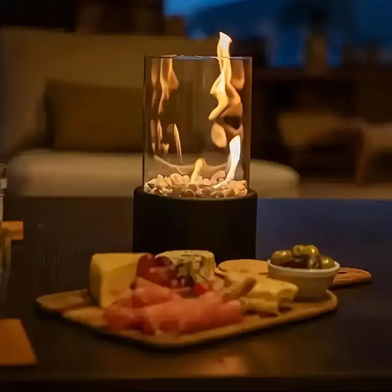 Norvo | TableFlame | Elegant & Moderne Bord Brann Lantern
