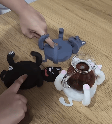 Norvo | CozyPaw – Beskytt overflater med sjarmerende katteformede coasters