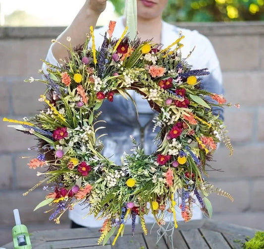 Norvo | Håndlaget Texas Villblomster Krone