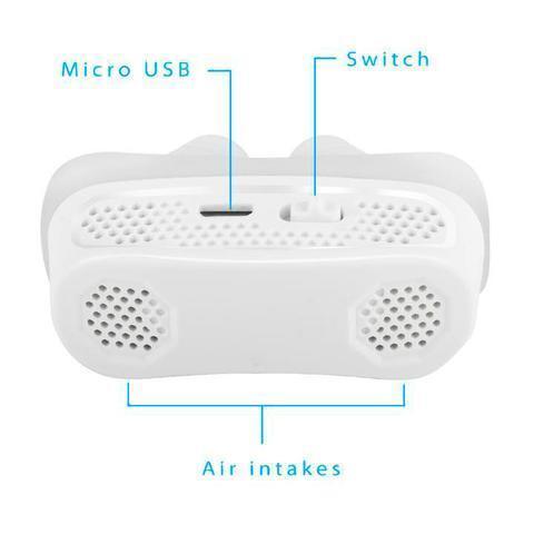 Micro CPAP Antisnorking Elektronisk Enhet