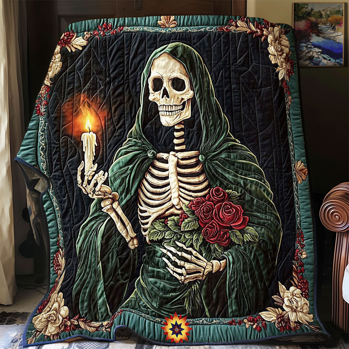 Norvo | Mystic Skull Sengeteppe