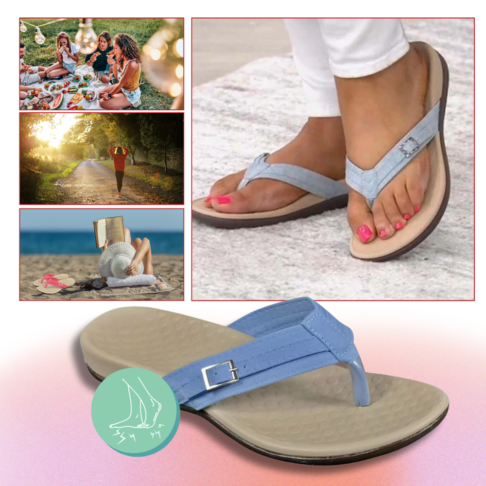 Ortopediske sandaler med justerbare remmer