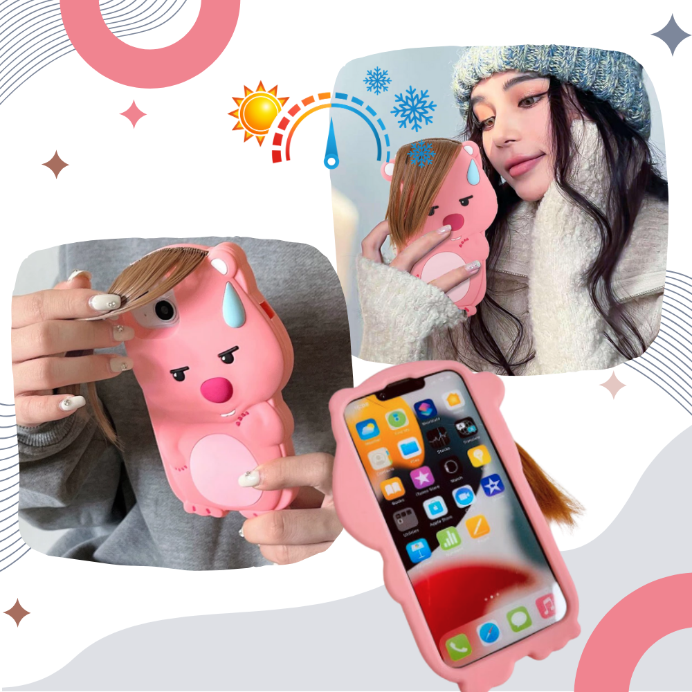 Nydelig Rosa Iphone-Etui