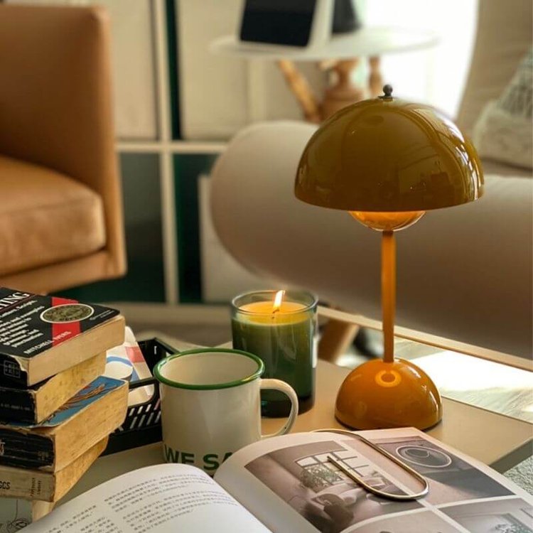 Norvo | Moderne Bordlampe Sopplampe
