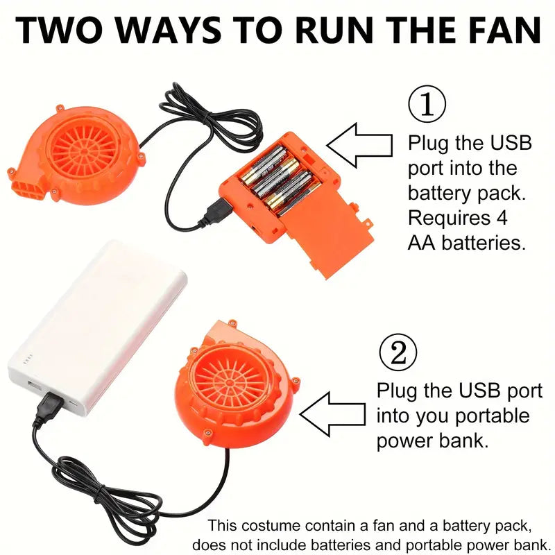 Norvo | Oppblåsbar Cowboy Hest Kostyme for Voksne