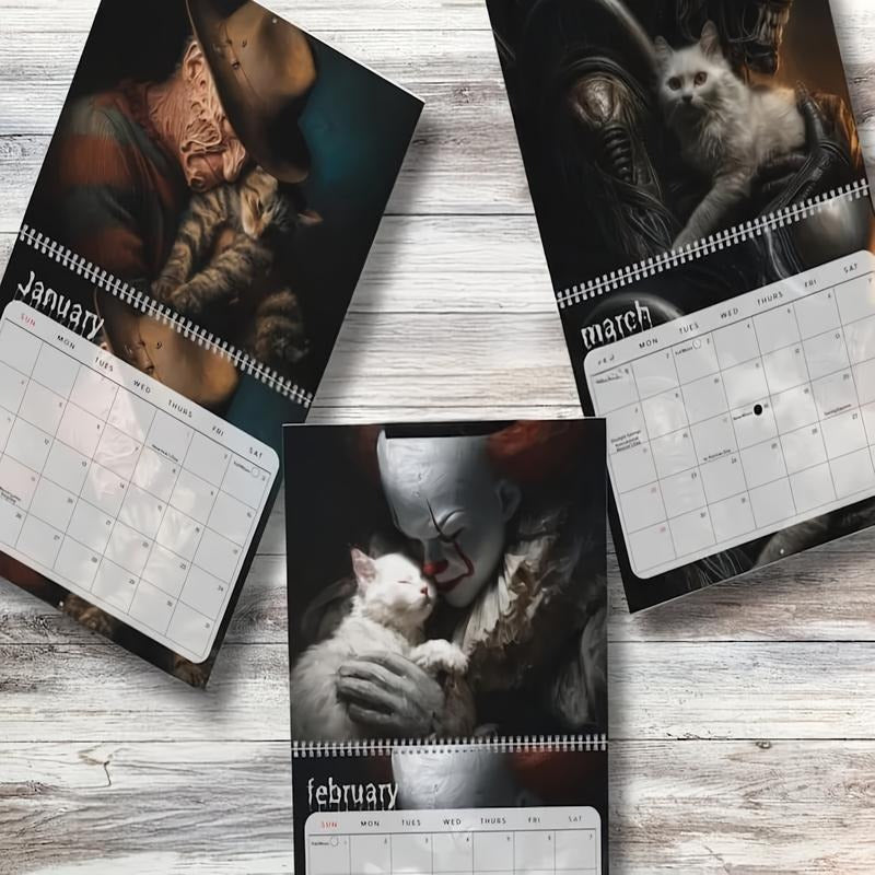Norvo | Horror Cat Veggkalender