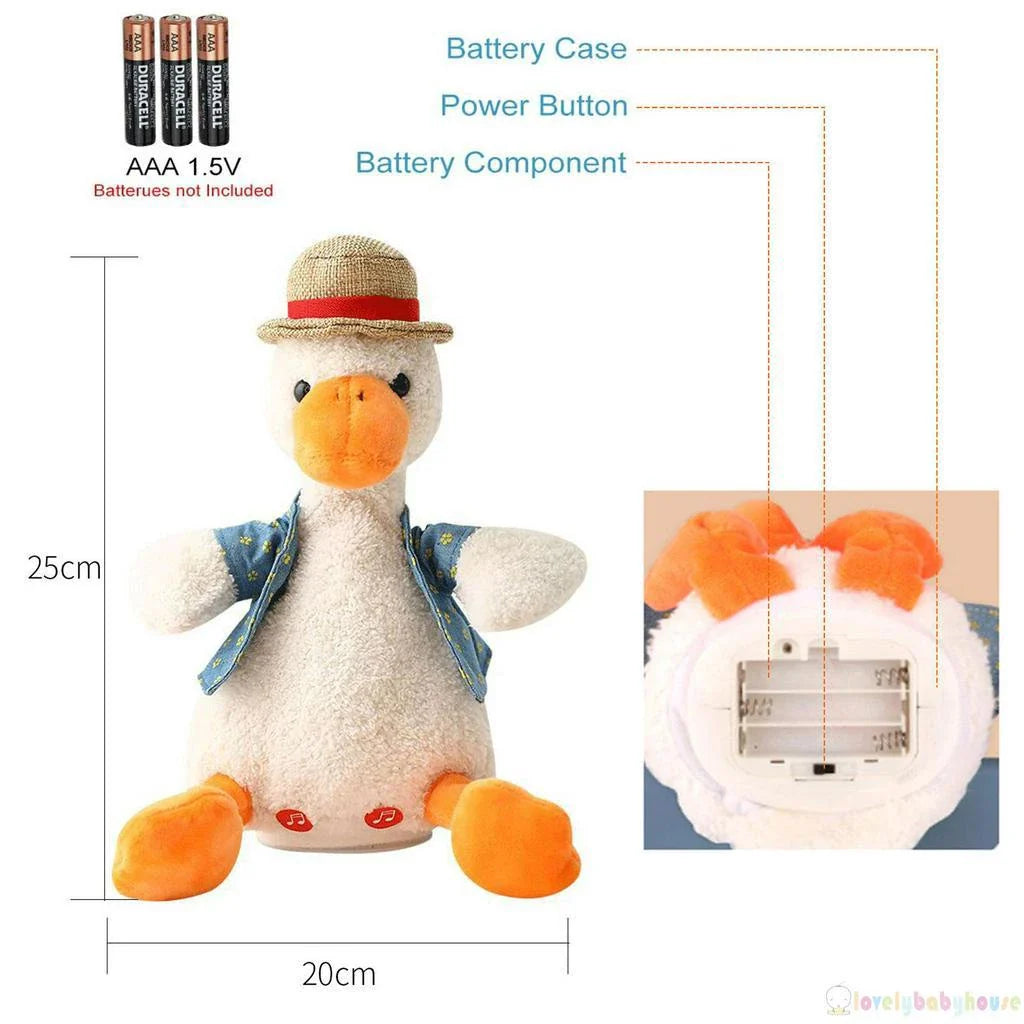 Norvo | Snakkende And med Hatt - Barneleketøy