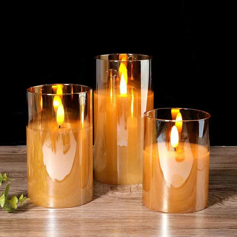 Norvo | SAFEGLOW CANDLES – Oppladbare LED-lys for en trygg og stemningsfull atmosfære hjemme