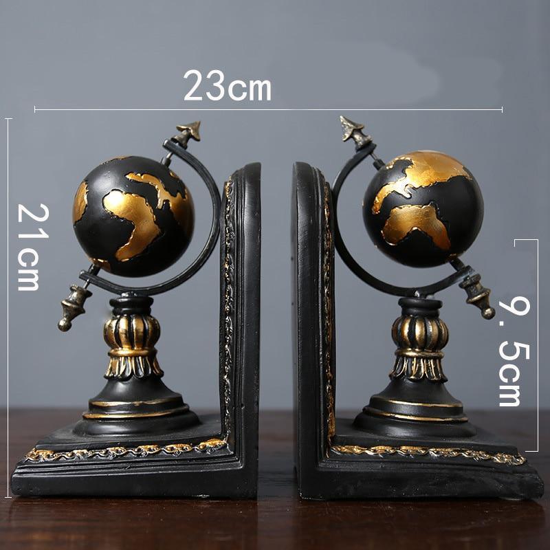 Norvo | Retro Globe Bokstøtte