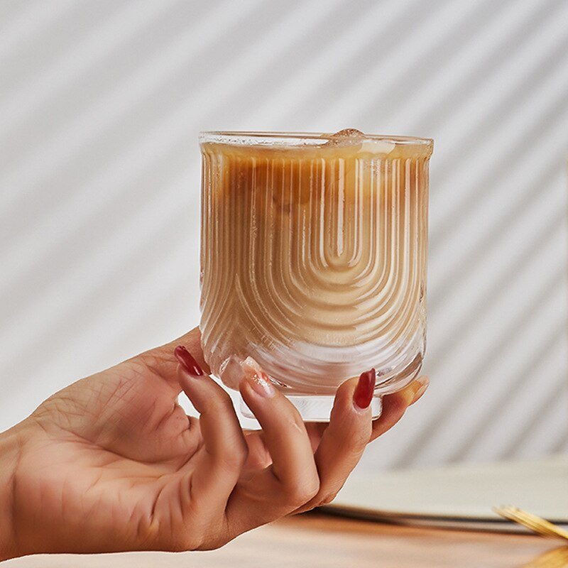 Glass kaffekopp Is Latte Amerikaner