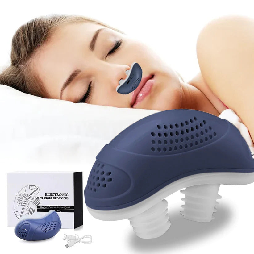 Norvo | SleepAir Micro CPAP Søvnapné Enhet – Kompakt for Reiser & Anti-Snorking - CPAP Alternativ