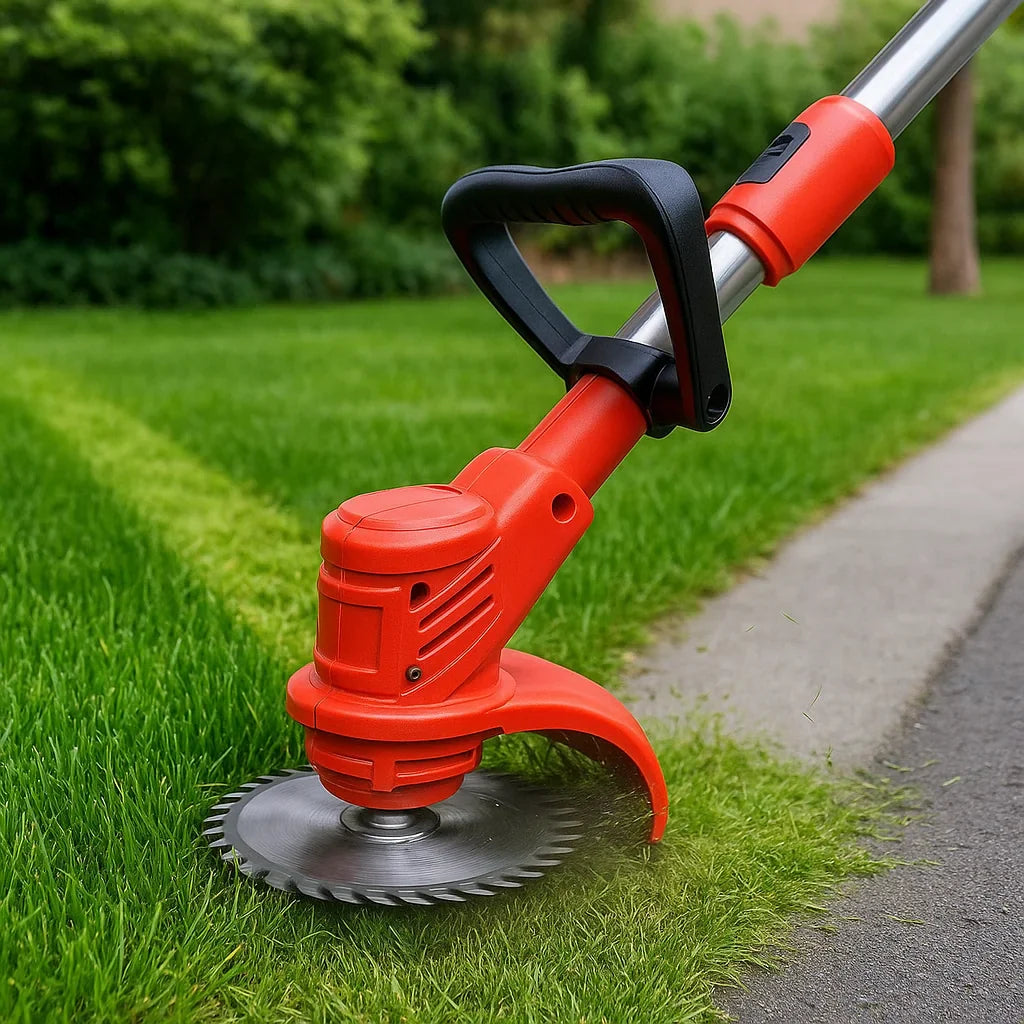 Norvo | Trådløs Gressklipper med Justerbar Klippebredde for Plenpleie & Hagevedlikehold