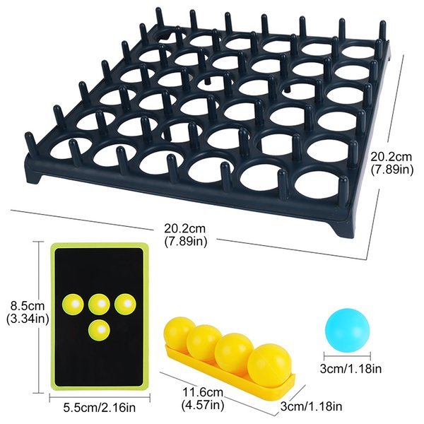 Norvo | Bouncing Ball Game | Familie- eller Vennespill med Garantert Moro - Ping pong ballspill