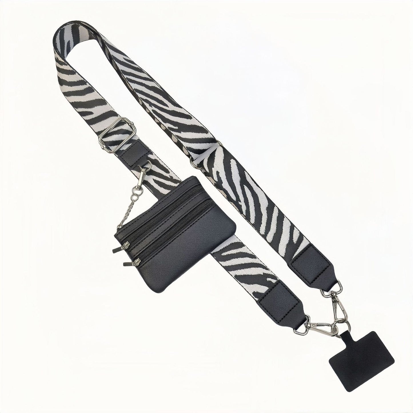 Norvo | Justerbar telefon lanyard crossbody stropp med lommebok
