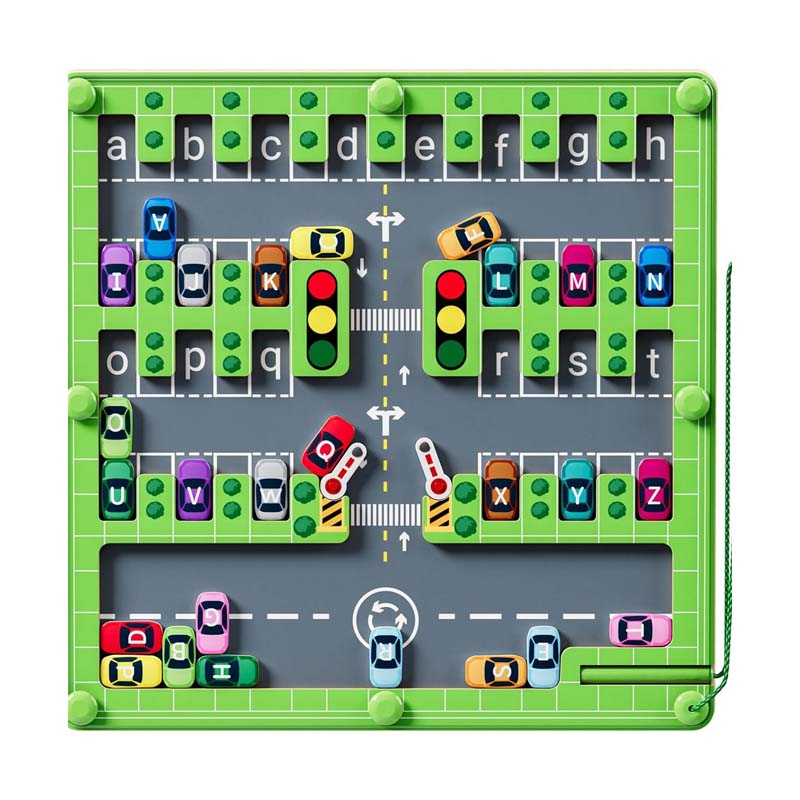 Norvo | Magnetisk Alfabet Parkeringsleker