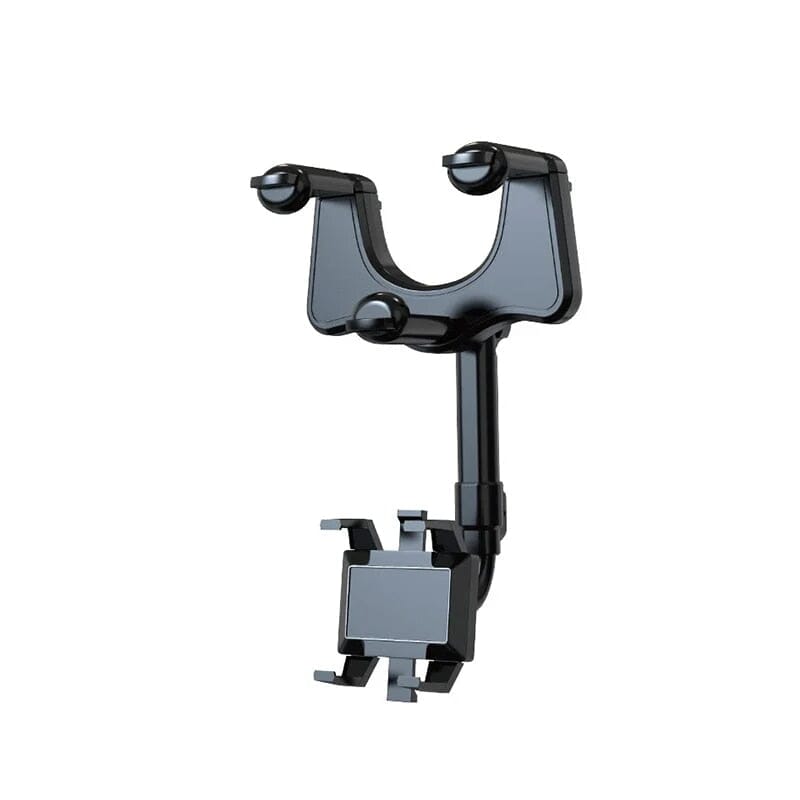 Norvo | Multifunksjonell 360 Rotérbar Bil Bakspeil Telefonholder