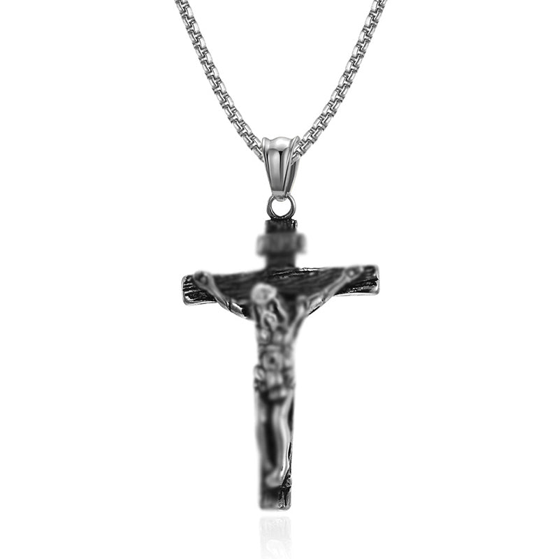 Norvo | Titanium Steel Cross Pendant Necklace