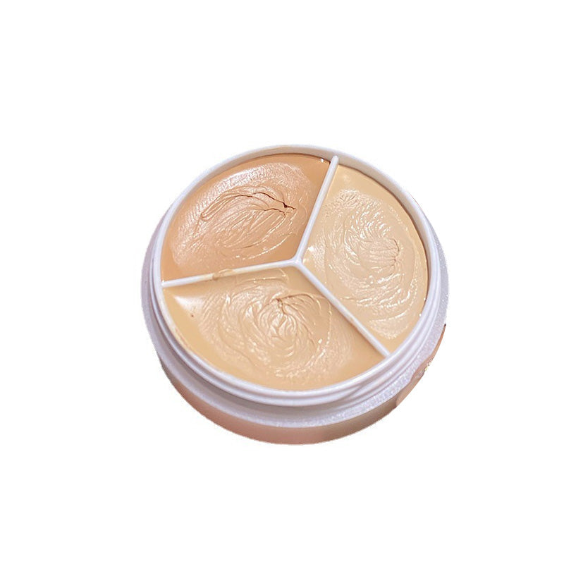 Norvo | Tri-Farge Concealer Palette for Akne Flekkene og Mørke Sirkler