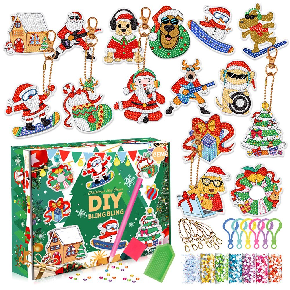 Norvo | 5D Jul DIY Diamantmalingssett