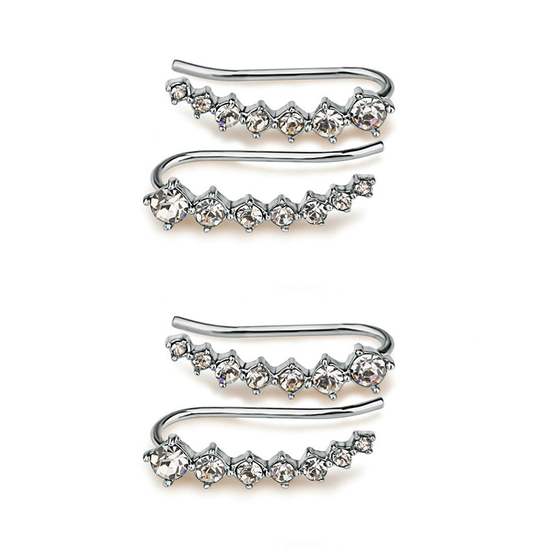 Norvo | Seven Star Diamond Stud Earrings