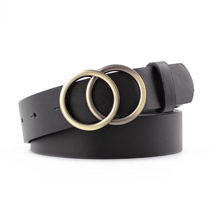 Beltona - Damen-Ledergürtel mit O-Ring-Schnalle - FashionWOLF