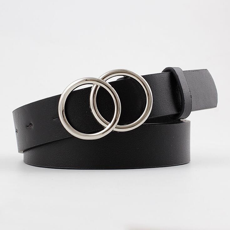 Beltona - Damen-Ledergürtel mit O-Ring-Schnalle - FashionWOLF