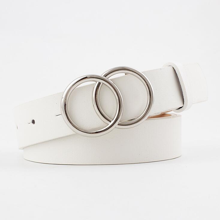 Beltona - Damen-Ledergürtel mit O-Ring-Schnalle - FashionWOLF
