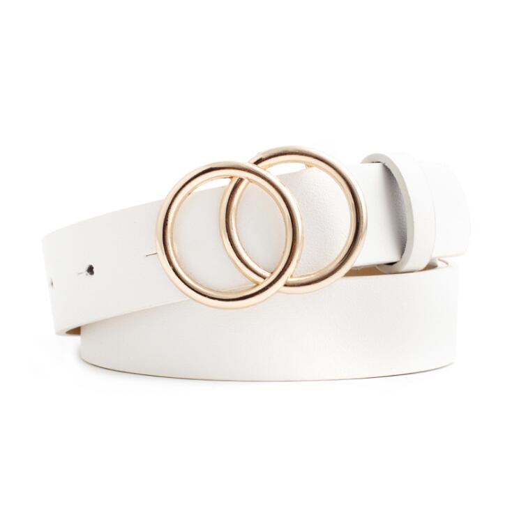 Beltona - Damen-Ledergürtel mit O-Ring-Schnalle - FashionWOLF