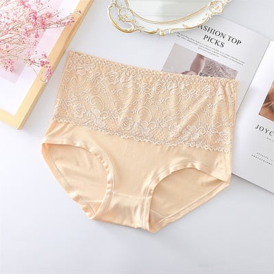 Norvo | 4stk/set Høy Elastisk Blonde Truser