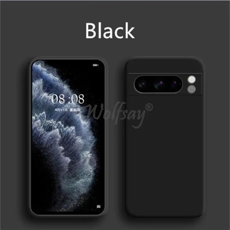 Luksus silikonsjokkbeskyttelsesdeksel for Google Pixel 8 Pro 8A 7A 7 6A 6 Pro beskyttende TPU-deksler