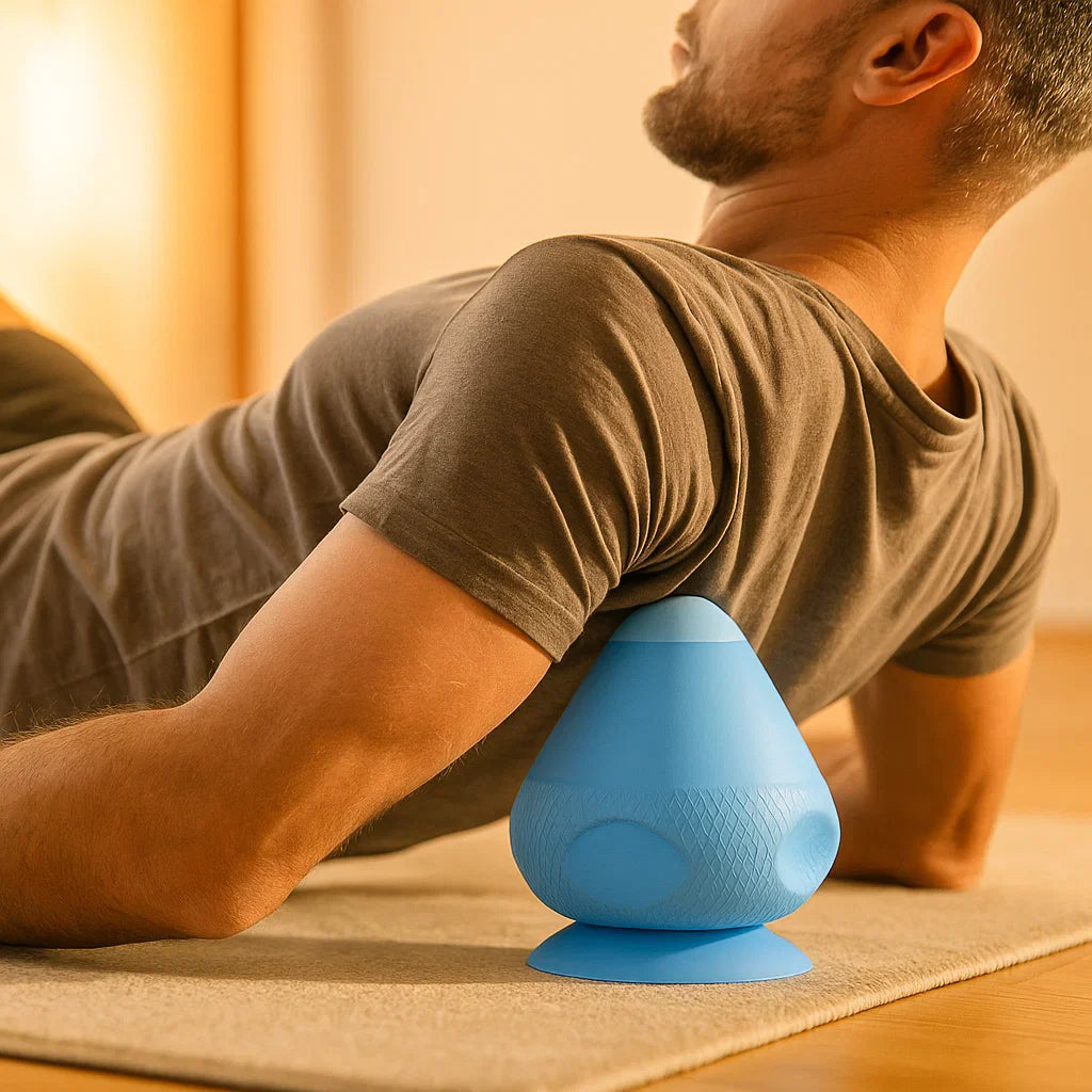 Norvo | Trigger Point Selv Massasje Ball med Sugekop