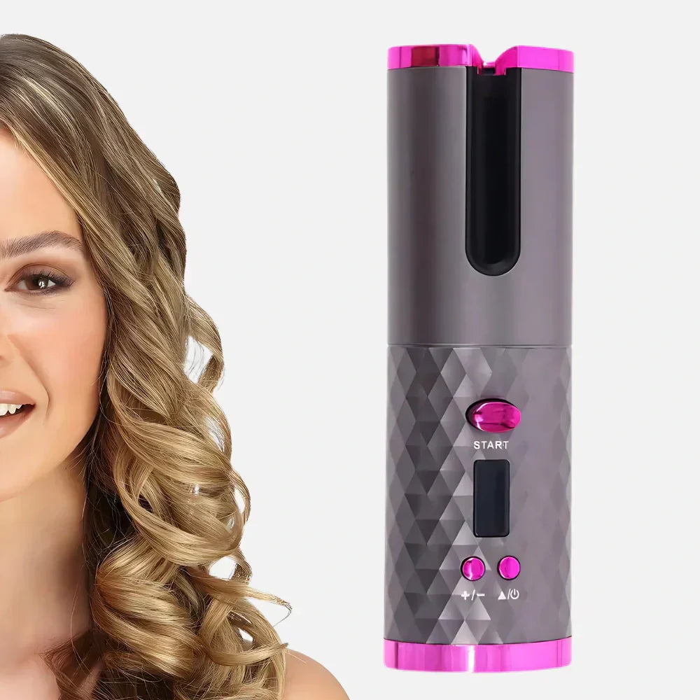 Norvo | Keramisk Hårkrølljern - Automatisk Rotasjon