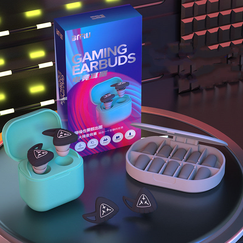 Norvo | Dobbelt-lag silikon ørepropper med 5 par skumørepropper, for støy, søvn og mer