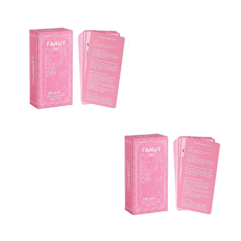 Norvo | Rosa Tarot Kortstokk Settkolleksjon
