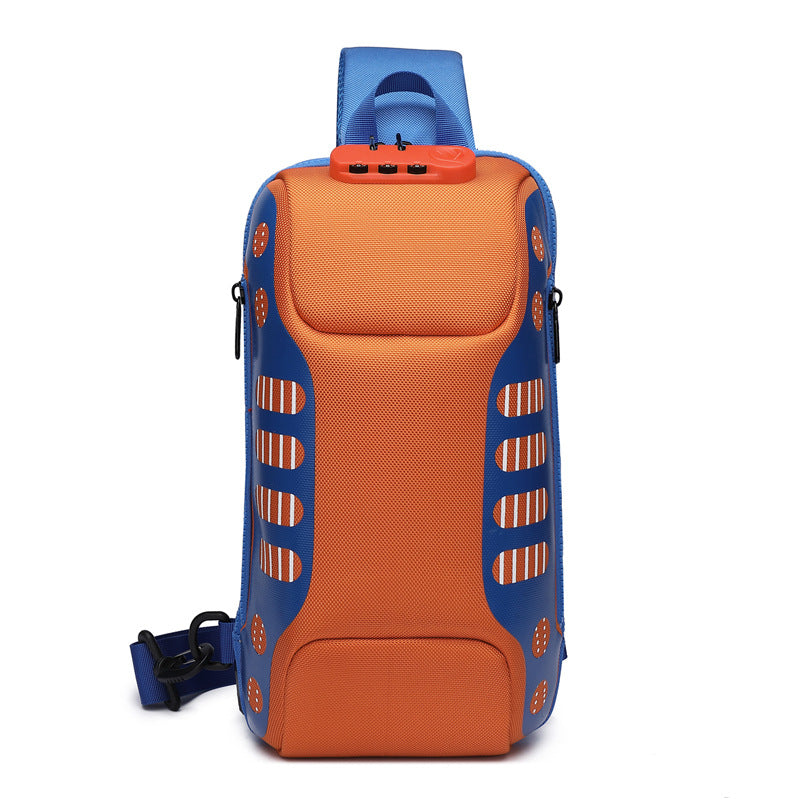 Norvo | Tyveribeskyttende Vanntett Sling Bag, for Sykling, Gåing, Reising