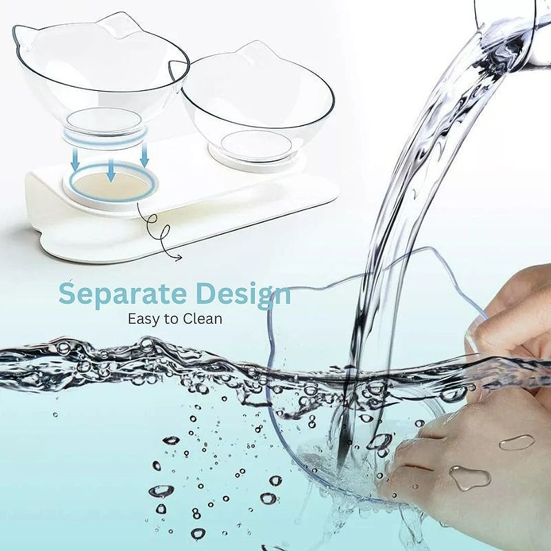 Norvo | Ortopedisk Hevet Kattskål