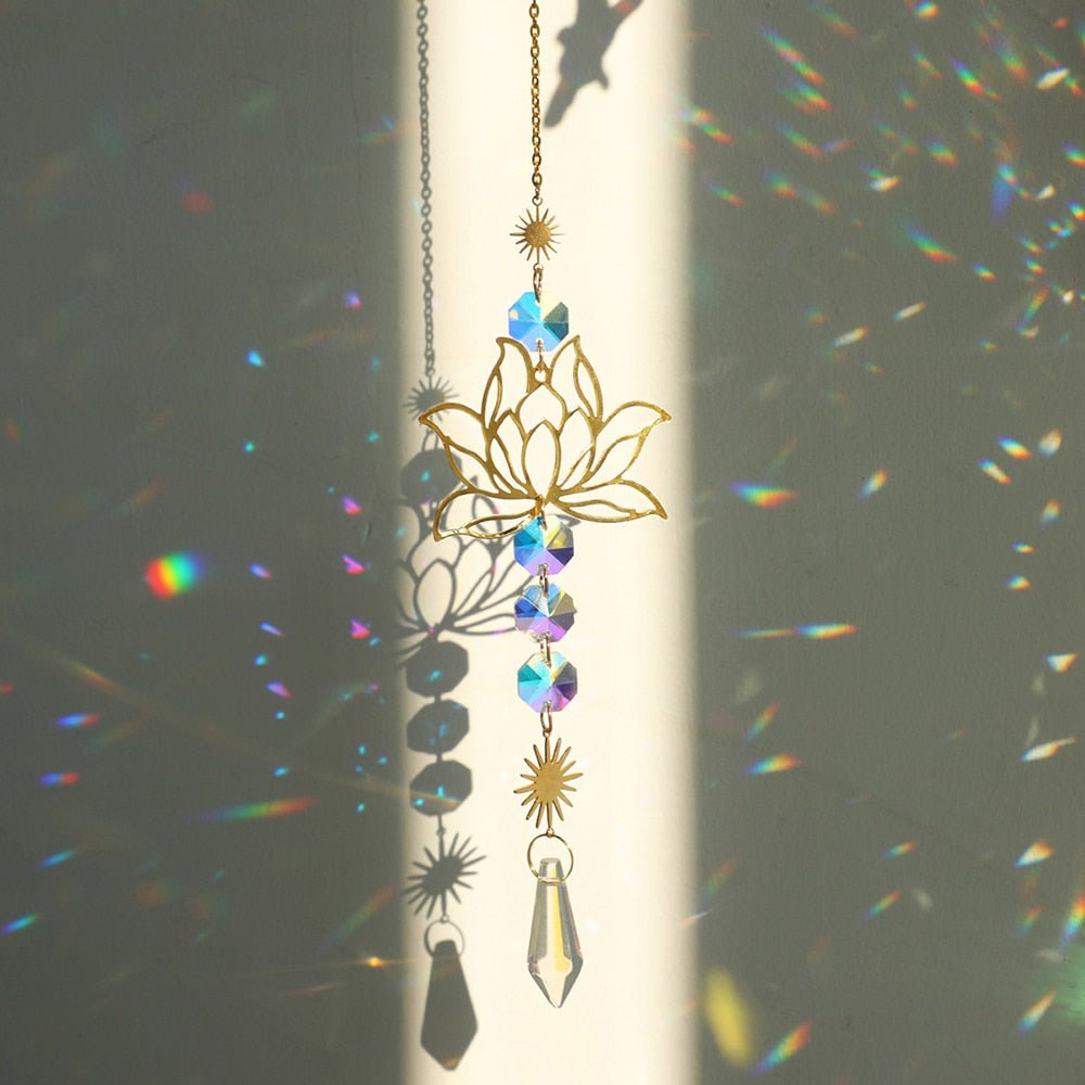 Norvo | Chakra Krystall Lotus Sol Samler