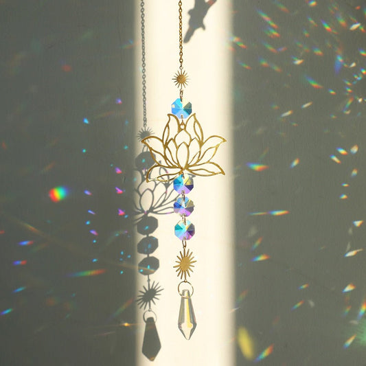 Norvo | Chakra Krystall Lotus Sol Samler