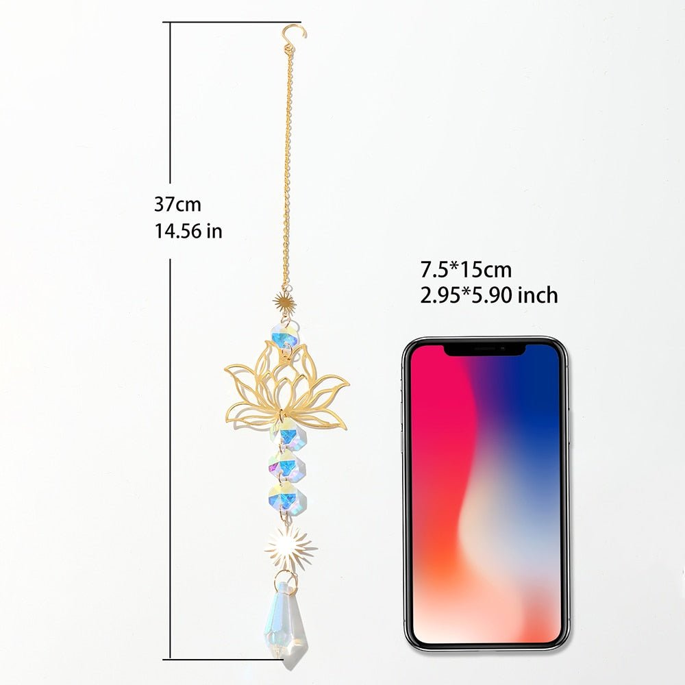 Norvo | Chakra Krystall Lotus Sol Samler