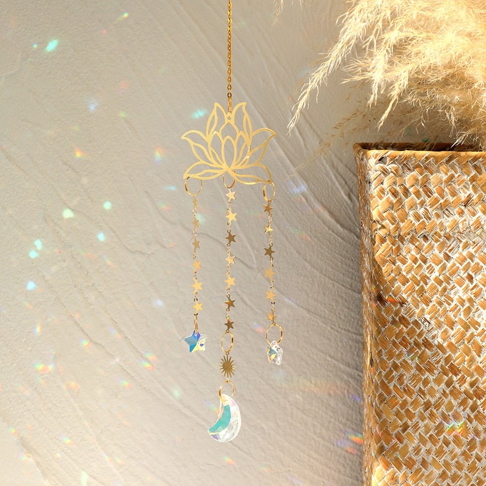 Norvo | Chakra Krystall Lotus Sol Samler