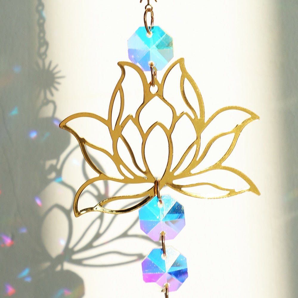Norvo | Chakra Krystall Lotus Sol Samler