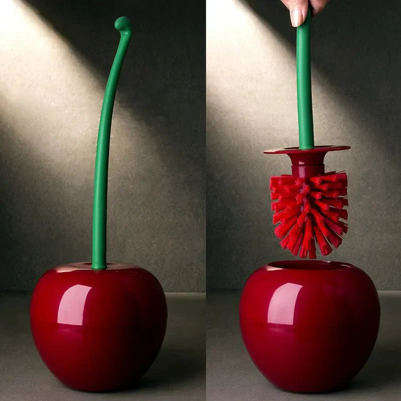 Cherry + Apple Toalettbørste + Holder